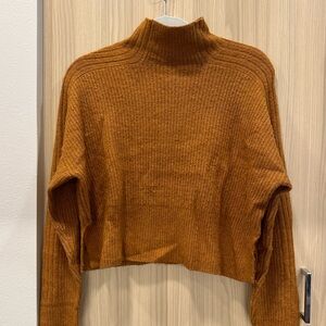 Topshop orange sweater
